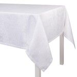 Nappe rectangulaire Le Jacquard Francais 175x250 Tivoli Blanc 100% lin