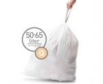 Pack de 3 x 20 sacs poubelle 50/65 L pour poubelle avec reserve de sac (modele Q