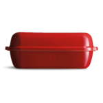 Pain de campagne en ceramique 39,5x16 cm Rouge Grand Cru