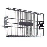 Panier de rotisserie plat a double grille pour tournebroche rotissoire
