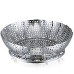 Panier pliant vapeur en inox 20 cm