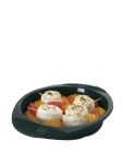 Papillote ronde noire 20 cm 2/3 personnes