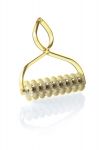 Roulette coupe-pate Pastabike jaune Gold Marcato Design