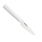 Petit couteau d'office 7,5 cm Chowa lame ceramique - manche blanc