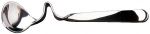 Petite cuillere inox 14 cm coudee pour sucre,cafe, miel, creme ou confiture