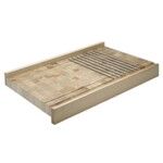 Plan de travail 60 x 53 x 06 cm avec grille poignee en cuir