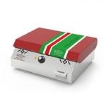 Plancha inox Garalda electrique 50 cm couvercle rouge-2000 watts modele EUSKADI