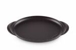 Plancha Ovale En Fonte Emaillee Noir Mat 31 cm