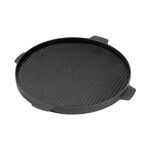 Plancha ronde reversible en fonte o 26 cm pour Big Green Egg MiniMax