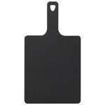 Planche apero noire en cellulose compressee petit modele - 34 x 19 cm
