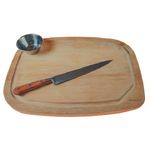 Planche du boucher charme clair 33 x 24 cm