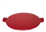 Plat a pizza stone rouge o 26 cm Emile Henry