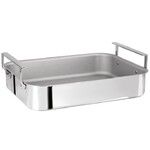 Plat a Four Roaster a 2 anses larges en inox Multiply sans accessoire 43 x 33 cm