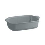 Plat individuel Ultime en ceramique  22 cm x 14 cm Perle