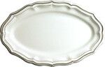 Plat ovale FILET TAUPE