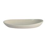 Plat Ovale Maguelone Quartz 28 x 21,5 cm