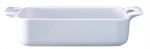 Plat rectangulaire bc 34x25cm blanc