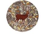Plat rond plat Cerf RAMBOUILLET