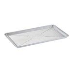 Plat universel en acier inoxydable 36 x 20 cm