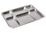 Plateau 6 Alveoles Inox 8/10-43x325 cm
