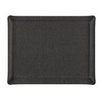 Plateau Acrylique 46 x 36 cm Lin Gris