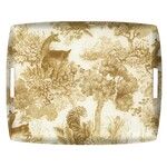 Plateau Acrylique 54 X 43 cm Gaia - Naturel