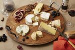 Plateau fromage en bois de fut grand modele