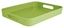 Plateau Zak vert rectangulaire 32.5 x 26 cm