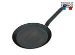 Poele a crepes en tole bleue 2 mm o 20 cm