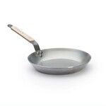 Poele ronde acier acier mineral B Bois o 28 cm