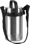 Porte aliment isotherme inox 1,4 L a sangle de transport amovible et reglable