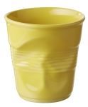 Pot a ustensile froisse Revol 1l jaune Seychelles - o 14.2 - H 15 cm