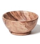 Pot aperitif en bois d' olivier h 11 cm / diam 10 cm FB