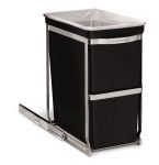 Poubelle rectangulaire coulissante Simple Human 30 L  (Sac K)