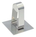 Poussoir carre 6 cm