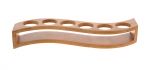 Presentoir vague bambou pour verrines 334006/334005/334008 L33.2 cm xl10 cmxh 5