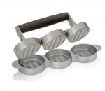 Presse pour 3 mini hamburger Küchenprofi o 6 cm