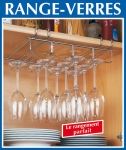 Rak sous etagere accroche-verres (10 a 12 verres)