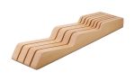 Range-couteaux hetre 7 pieces pour tiroir 7,5 cm (h)