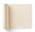 Rouleau de 25 serviettes predecoupees 20 x 20 cm ecru Coton recycle