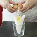 Set de 20 sachets papier a pocher les oeufs - Poachies