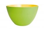 Saladier DUO 28 cm vert exterieur / jaune interieur Zak ! Designs