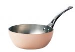 Sauteuse bombee cuvre inox q. inox o 20-new