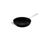 Sauteuse evasee 26 cm antiadherente noire (sans couvercle) Les Forgees