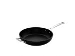 Sauteuse evasee 30 cm antiadherente noire (sans couvercle) Les Forgees