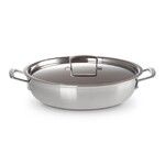 Sauteuse Provencale 30 cm Inox Class. Antiadherent avec couvercle