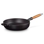 Sauteuse Signature 28 cm Noir Mat manche Bois