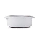 Set de 4 caractere cocotte 25cl sans couv. blanc cumulus