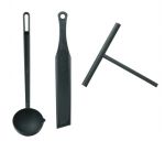 Set 3 ustensiles a crepes (louche / spatule / rateau)