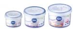 Set de 3 boites rondes emboitables 150 ml+360ml+640ml - LLS131